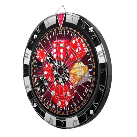 Dartscheibe der Drehbeschleunigungs-5 (Vorderseite rechts)