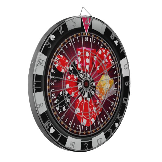 Dartscheibe der Drehbeschleunigungs-5 (Vorderseite Links)