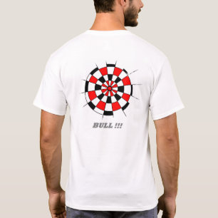 Dartscheibe Druckt-stück T-Shirt