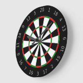 Dartscheibe Große Wanduhr (Winkel)