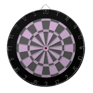 Dartscheibe: Hellpurpurn, koksgrau und Schwarzes Dartscheibe