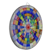 Dartscheibe mit Bullseye (Vorderseite Links)
