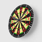 Dartscheibe Runde Wanduhr (Winkel)
