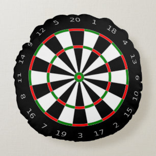 Dartscheibe Rundes Kissen