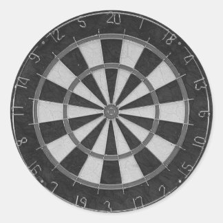 Dartscheibe Sticker