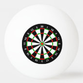 Dartscheibe Tischtennisball (Vorderseite)