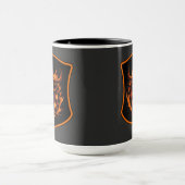 Dartscheibe Wappen Stier Darts Spezialdesign Tasse (Zentrum)