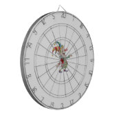 Dartscheibe Weißer Clown (Vorderseite Links)