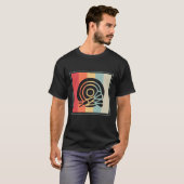 Dartscheibe Zielscheibe T-Shirt (Vorne ganz)