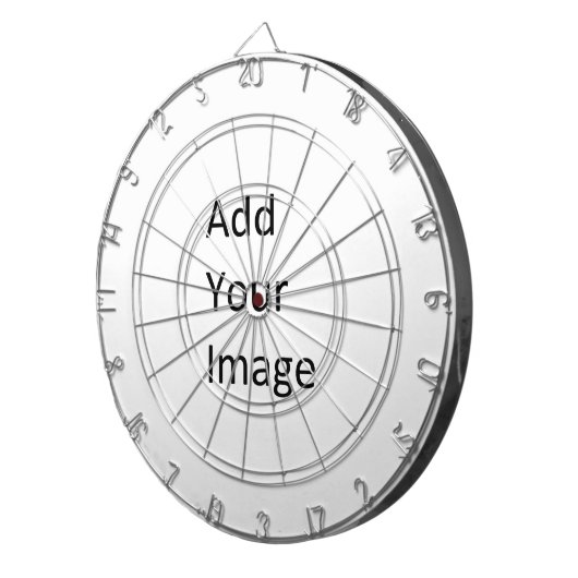 Dartscheibeschablone Dartscheibe (Vorderseite rechts)