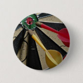 Dartscheibespiel Button (Vorderseite)