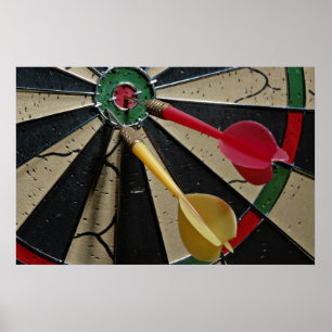 Dartscheibespiel Poster