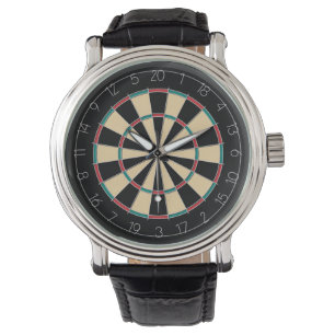 Dartscheibeuhr Armbanduhr