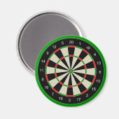 darttarget_Vector_Clipart DARTS DARTBOARD TARGET Magnet (Vorderseite/Rückseite)