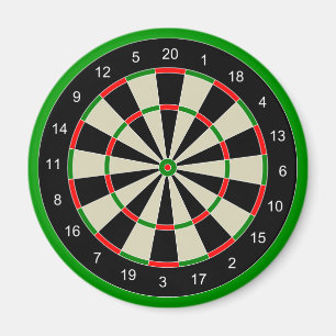 darttarget_Vector_Clipart DARTS DARTBOARD TARGET Magnet