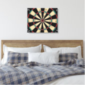 Dartzielscheibe Leinwanddruck (Insitu (Schlafzimmer))