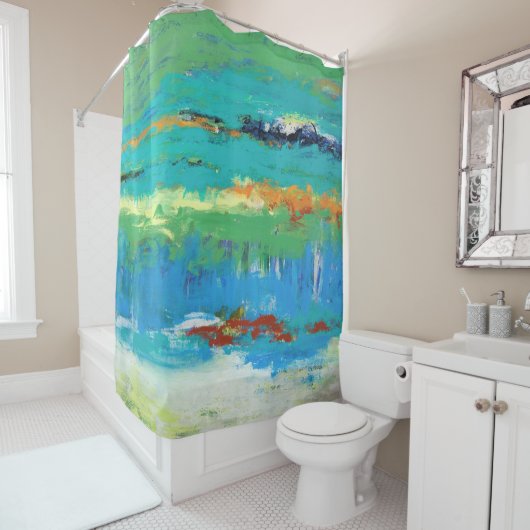 Darüber hinaus duschvorhang (Beispiel)