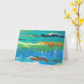 Darüber hinaus karte (Gelbe Blume)