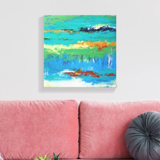 Darüber hinaus leinwanddruck (Insitu (Wohnzimmer))