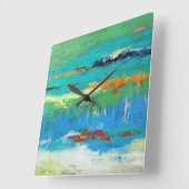 Darüber hinaus quadratische wanduhr (Winkel)