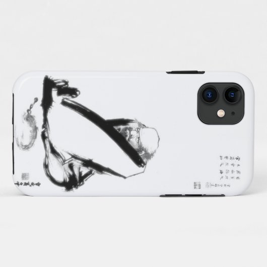 Daruma (Bodhidharma) Case-Mate iPhone Hülle (Rückseite (Horizontal))