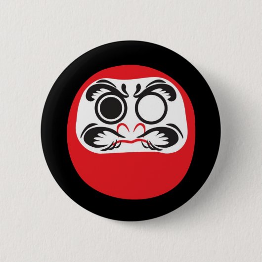 Daruma Button (Vorderseite)
