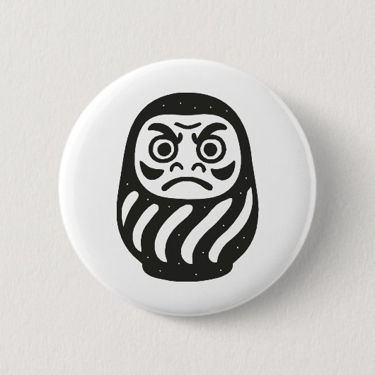 Daruma Button (Vorderseite)