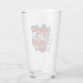 DARUMA DOLL Bierpint-Glas Glas (Rückseite)