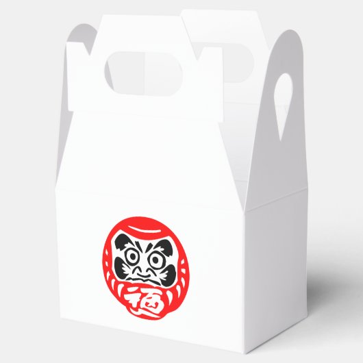 Daruma doll Favor Boxes Geschenkschachtel (Geöffnet)