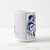 Daruma Doll Illustration Kaffeetasse (Mittel)