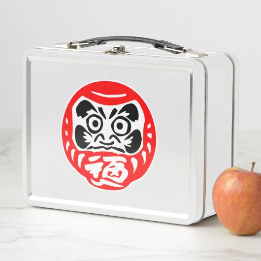 Daruma doll Lunch Boxes Metall Brotdose (Beispiel)