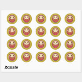 Daruma Doll Sticker (Blatt)