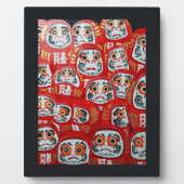 Daruma Dolls Painting by Alfred Fox Fotoplatte (Vorderseite)