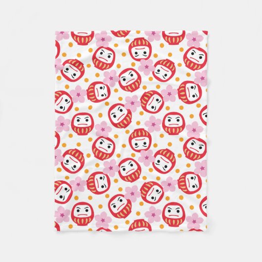 Daruma Fleecedecke (Vorderseite)