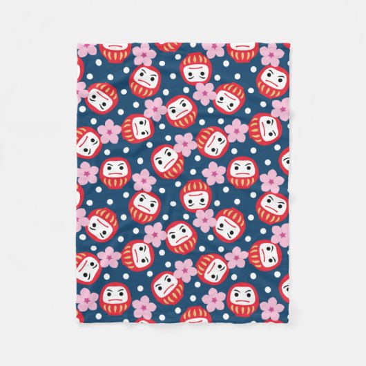 Daruma Fleecedecke (Vorderseite)