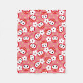 Daruma Fleecedecke (Vorderseite)