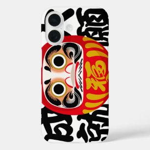 Daruma für die Erfüllung großer Träume und Wünsche iPhone 16 Hülle