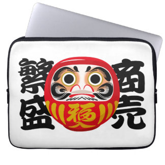 Daruma für Erfolg und Wohlstand Laptopschutzhülle