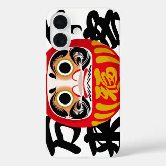 Daruma für viele Gäste und Geschäftserfolg iPhone 16 Hülle