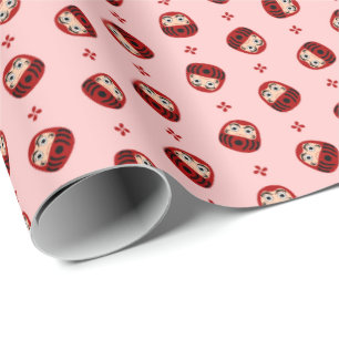 Daruma Geschenkpapier