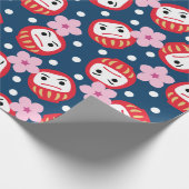 Daruma Geschenkpapier (Ecke)