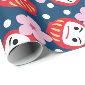 Daruma Geschenkpapier (Rolleneckpunkt)
