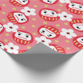 Daruma Geschenkpapier (Ecke)