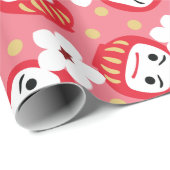 Daruma Geschenkpapier (Rolleneckpunkt)