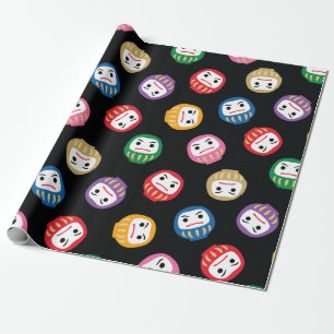 Daruma Geschenkpapier