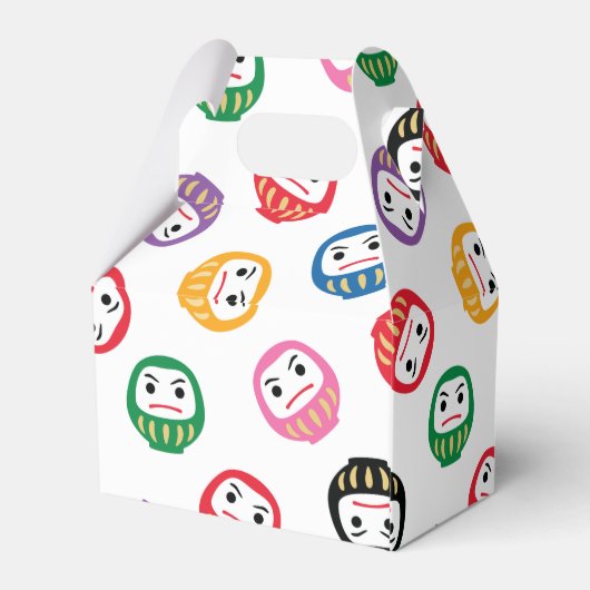 Daruma Geschenkschachtel (Rückseite)