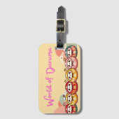 Daruma-manie Gepäckanhänger (Vorderseite Vertikal)