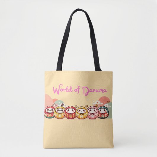 Daruma-manie Tasche (Vorderseite)