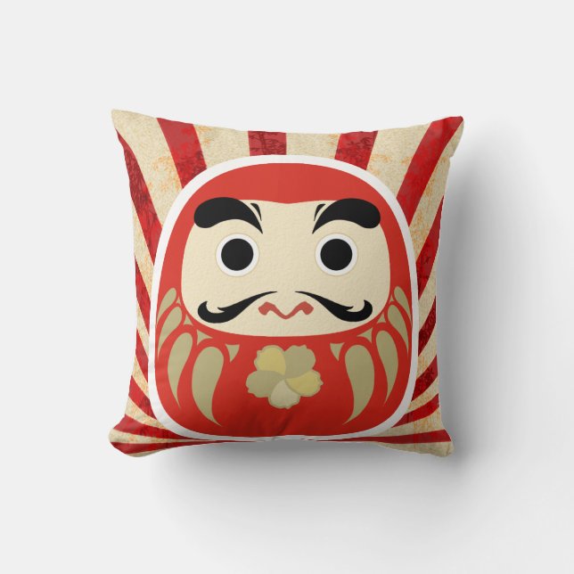 DARUMA Pillow Kissen (Vorderseite)