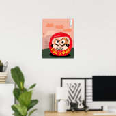 Daruma Poster (Heimbüro)